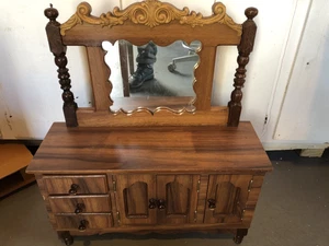 Vintage Antique Small Childs Or Doll Dresser Very Nice!