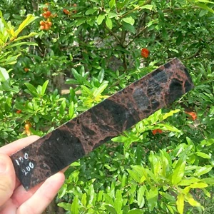 200mm LOSA NATURAL MULTI AZUL OBSIDIANA PREFORMAS PARA CUCHILLO DE CORTAR PUNTA DE FLECHA - Imagen 1 de 1