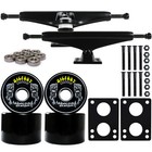 LONGBOARD Skateboard CORE TRUCKS BIGFOOT BLACK WHEELS