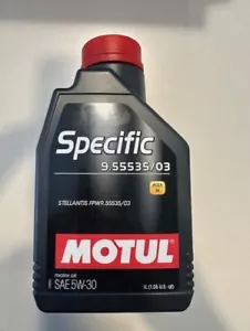 OLIO MOTUL SPECIFIC 5W30 9.55535/03 STELLANTIS PSA 1 LITRO ACQUISTO MINIMO 4 LT - Foto 1 di 1