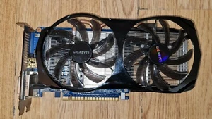 Gigabyte Nvidia GeForce 650Ti 2gb 650 Ti DDR5 GPU Graphics Video Game Card - Picture 1 of 12