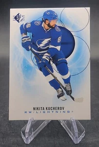 Upper Deck 2020-21 SP Hockey Nikita Kucherov Blue Lightning  - Picture 1 of 2