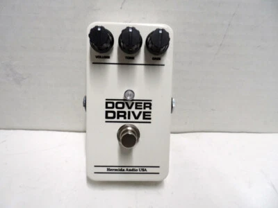 Dover Drive Hermida EE. UU. Overdrive Caja Crema Eric Johnson Acantilados de Dover Cantando Foto 1 de 4