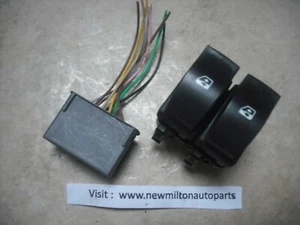 A GENUINE RENAULT ESPACE MK4 DRIVERS DOOR FRONT WINDOW SWITCHES AND WIRING - Picture 1 of 3