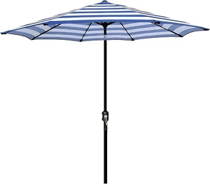 9' Outdoor Patio Umbrella, Outdoor Table Umbrella, Yard Umbrella, Market Umbrell - Picture 1 of 6