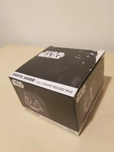 Darth Vader Factory Sealed 16oz Chrome Molded Mug New In Box FUN! - Picture 1 of 2