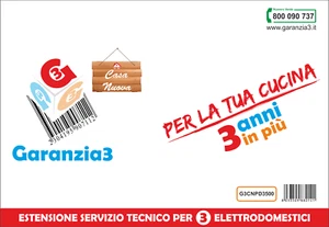 Garanzia3 CASA NUOVA- 3 ELETTRODOMESTICI - 3 ANNI IN PIU - Foto 1 di 1
