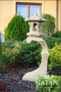 Lámpara Lámpara Exterior Jardín Terrazas Piedra Escultura Figura Lámpara Iluminación Nuevo - Imagen 1 de 1
