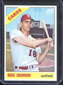 1966 Topps Baseball # 293 Mike Shannon (NM-MT) Near Mint to Mint - Picture 1 of 2