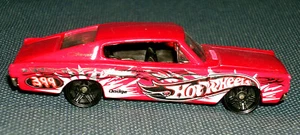 HOT WHEELS '67 DODGE CHARGER ROT MIT 2004 SMASHVILLE SERIES ARTWORK! - Bild 1 von 6