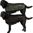 New British Wax Dog Coats Waterproof Waxed Cotton Outdoor Raincoat Small Large