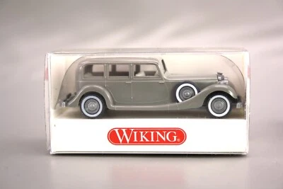 Wiking H0 1:87 Horch 850 Oldtimer grau 825 03 14 NOS NEU OVP - Bild 1 von 2