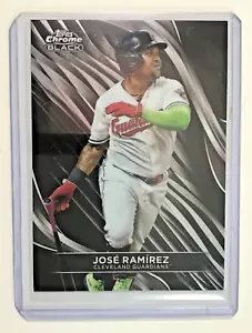 2024 Topps Cromo Negro José Ramírez #63 Cleveland Guardians MLB - Imagen 1 de 2