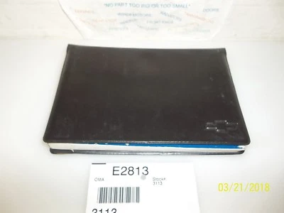 Chevrolet Cavalier 2002 manual del propietario OEM  Foto 1 de 3