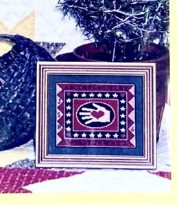 Heart in Hand Sampler, OOP, Humble Heart, Cross Stitch - Picture 1 of 2