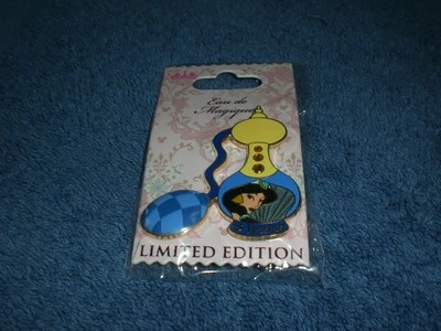 Disney 2014 Eau de Magique Aladdin Jazmín Botella de Perfume LE Pin Agosto Foto 1 de 4