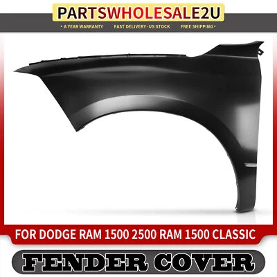 Guardabarros delantero izquierdo para Dodge Ram 1500 2009-2010 Ram 2500 Ram 3500 2010 Ram Foto 1 de 4