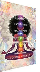 Leinwand Mediation Yoga Entspannung Bilder Wandbilder -Hochwertiger Kunstdruck - Bild 1 von 10