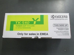 Kyocera TK-540Y Toner-Kit yellow für FS-C5100DN - Bild 1 von 1