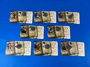 Mansions of Madness 2nd Edition Replacement Investigator 8 Mini Figures & Cards - Picture 1 of 9