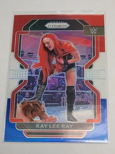 2022 Prizm WWE Kay Lee Ray Red White Blue Prizm #10 - Picture 1 of 2
