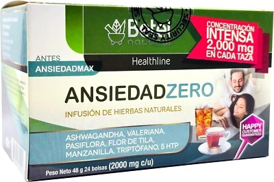 Té Ansiedadzero de Betel Natural - Apoyo natural para el estrés y la ansiedad Foto 1 de 4