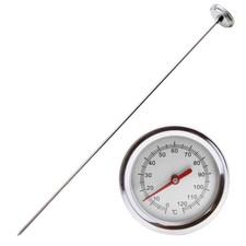 Garden Compost Temperature Monitor Probe Stainless Steel Soil Thermometer
