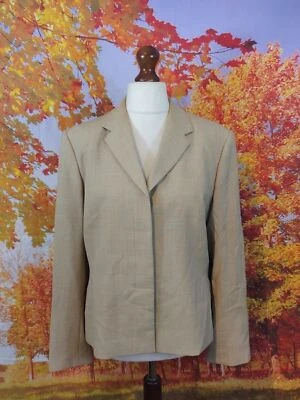 Chaqueta Blazer Traje Laura Ashley Años 90 Mezcla Lana Poliéster. Reino Unido Mujer Talla 16 Foto 1 de 4