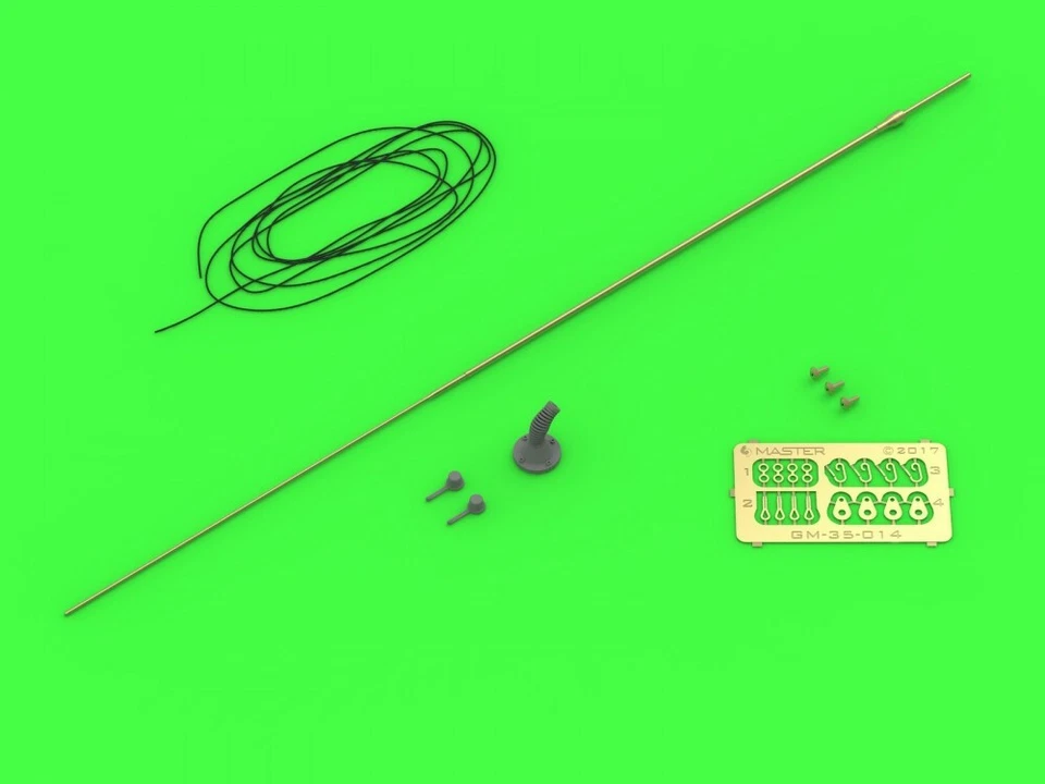 Master 35014 x 1/35  Modern AFV Antenna Comrod VHF 3088VM Tilted Version - Image 1 of 1