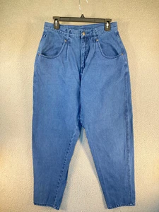 VTG Authentic Brittania Jeans Women's 14 Average Blue Mom Jean Cotton High Rise - Picture 1 of 16