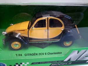 🔴Citroen 2CV6 Carleston 1:24 Welly #220 - Bild 1 von 2