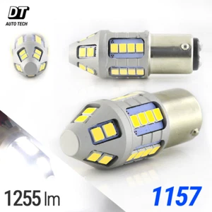2X 1157 50W Chip de Alta Potencia LED Blanco Señal de Giro Bombillas de Freno - Imagen 1 de 12