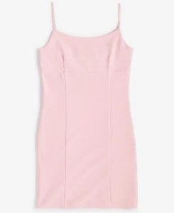 With Jules Sleeveless Bow-Back Ponté-Knit Dress Big Girls M 8/10 Pink Side Zip - Picture 1 of 13