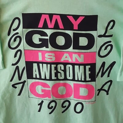 Camiseta de Colección Años 90 Saddleback Iglesia Puntada Única Para Hombre Talla XL Pantalla Estrellas Foto 1 de 4