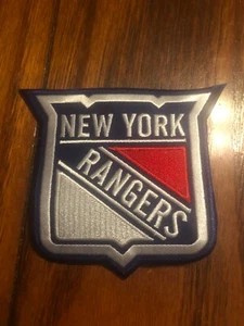 New York Rangers Logo Patch 3,5 x 4 ZOLL - Bild 1 von 2
