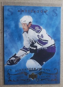 2006-07 Artifacts Stars Gold Alexander Frolov /50 Los Angeles Kings #173