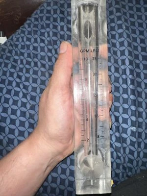 Medida de flujo de líquido Gpm-lpm 2-10 Gpm 8-38 Lpm 3/4 Npt Foto 1 de 2