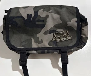 Fox Racing Motocross Tool Fanny Pack Black Green Gray Camo Lots Of Storage - Picture 1 of 5