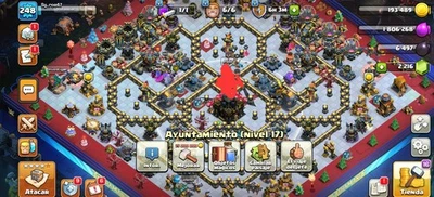 TH17 Fully Maxed Hero 2200+ Gems  Skin Scenery Coc - Image 1 of 4