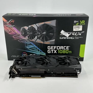 ASUS ROG Strix GeForce GTX 1080 Ti 11GB - Graphics Card - Excellent Condition - Picture 1 of 7
