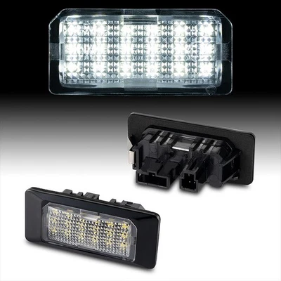 For 2011-2023 Audi A1 S1 2011-2018 Audi A7 C7 2x LED License Plate Number Light - Image 1 of 4