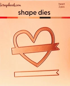 Scrapbookcom Heartfelt Wishes Die Set - Picture 1 of 2
