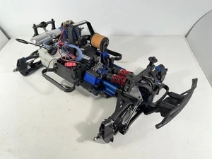 PARTS CAR Traxxas Slayer Pro 3.3 1/8 Short Course Truck Roller Slider Chassis - Picture 1 of 21