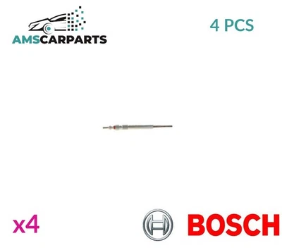 ENGINE GLOW PLUGS 0 250 403 034 BOSCH 4PCS NEW OE REPLACEMENT - Image 1 of 4