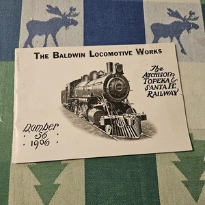 The Baldwin Locomotive Works: The Atchison, Topeka & Santa Fe Railway, número 56 - Imagen 1 de 9