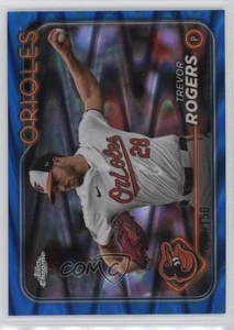 2024 Topps Chrome Update Blue RayWave Refractor/150 Trevor Rogers #USC16 - Imagen 1 de 3