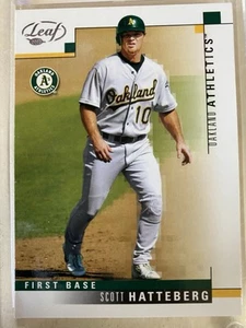 2003 Leaf Scott Hatteberg #86 Gold Sample - Bild 1 von 2