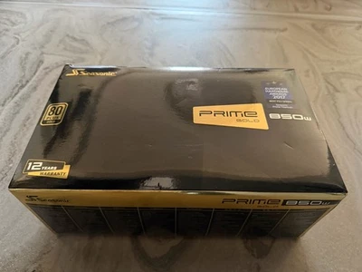 Seasonic Prime 850 Vollmodulares Netzteil 80Plus Gold 850 Watt - Bild 1 von 2