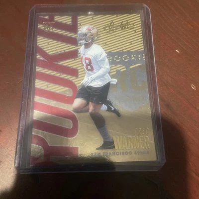 2018 Panini Absolute - Rookie Fred Warner #119 (RC) - Image 1 of 2