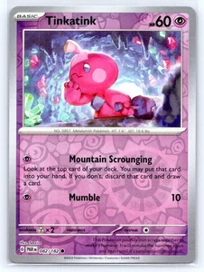 Pokemon SV04: Paradox Rift 082/182 LP-NM Tinkatink - - Picture 1 of 2